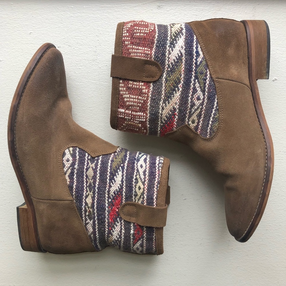 One of a kind ankle boots